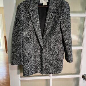 Women's CGNY Jacket Black/Gray Mohair